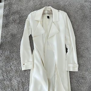 White House black market trench coat